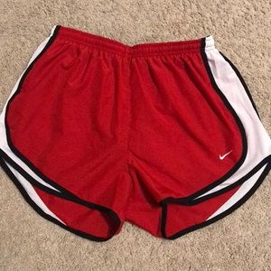 Red Nike shorts!